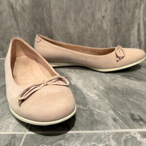 Ecco Women's Touch Ballerina 2.0 Shoes Rose Dust/light pink - Size 9